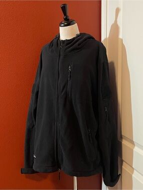 Baerskin Men’s Utility Multi Pocket Tactical Fleece Gorpcore Full Zip Sweatshirt